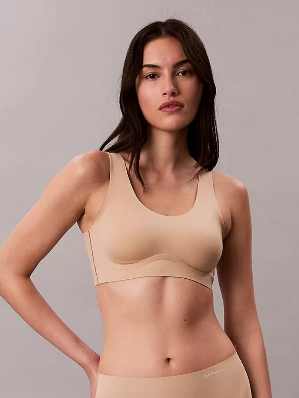 calvin klein Invisibles Gel Wire Lightly Lined Bralette size medium